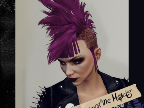 Punk Mohawk Hair for MP Female 1.1