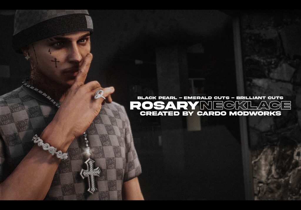 Rosary Necklace for MP Male 1.0