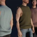 Sleeveles top for MP Male 1.12