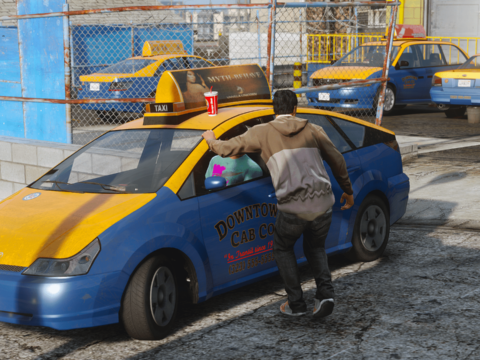 The Downtown Cab Co. Pack [Add-On] V1.0