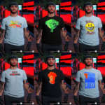 VLONE TShirt Pack For MP Male 1.23
