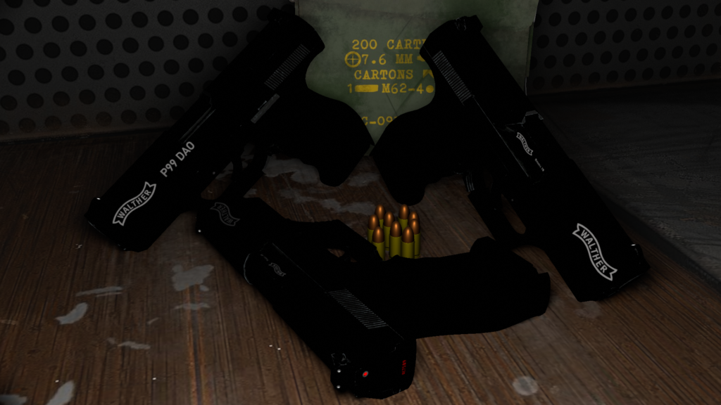 Walther P99 DAO [Animated] 