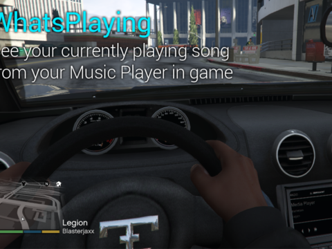 Whats Playing: See your currently playing song in-game V1.0