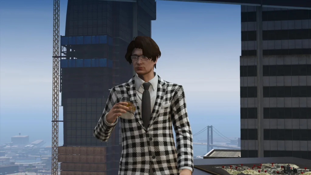 Benny's checkered suit (Fallout New Vegas) for MP Male V1.0
