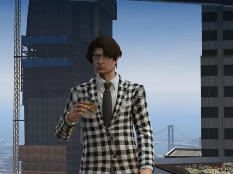 Benny's checkered suit (Fallout New Vegas) for MP Male V1.0