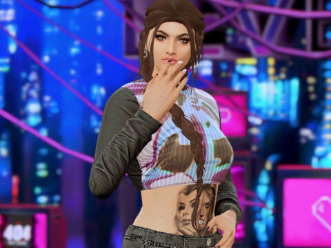 Ashley Top for MP Female