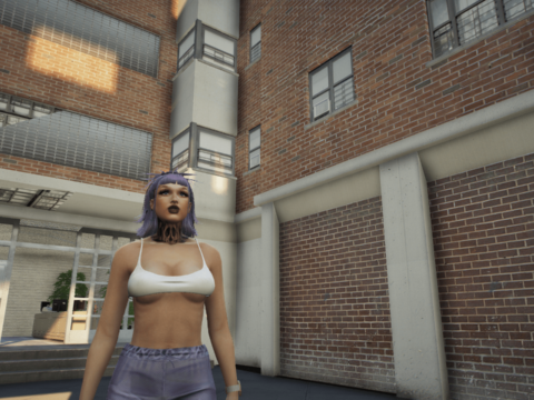 Basic cropped top for MP Female 1.0