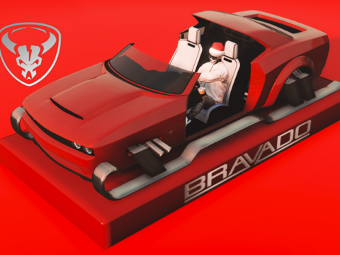Bravado Gauntlet Hellfire Sleigh
