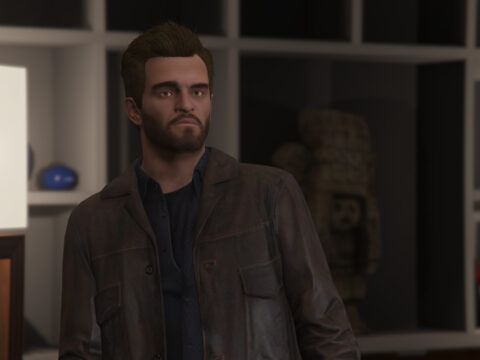 Trevor | Casual Leather Jacket V1.1