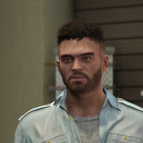 Trevor | Curly Hair V1.3 – GTA 5 mod