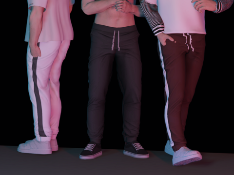 Despair pants for MP Male 1.0