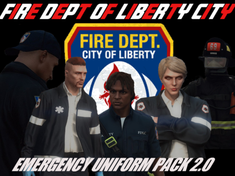 Fire Dept of Liberty City EUP Pack