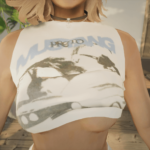Graphic Crop Top for MP Female 1.0