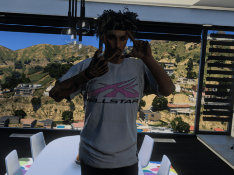 Hellstar T-shirts for MP Male / Franklin