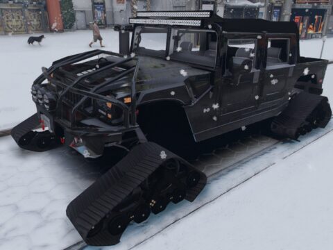 Hummer H1 Mattracks