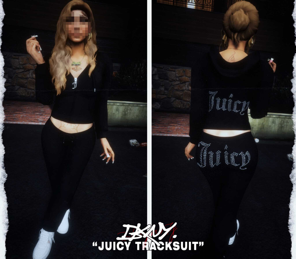 Juicy tracksuit for MP Female V1.0