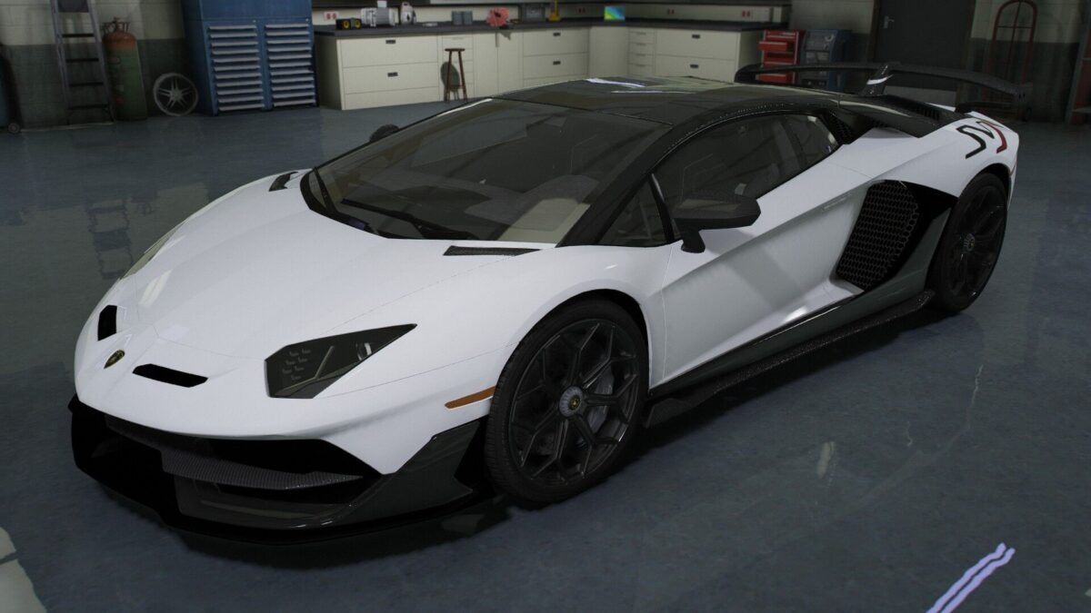 Lamborghini Aventador SVJ – GTA 5 mod