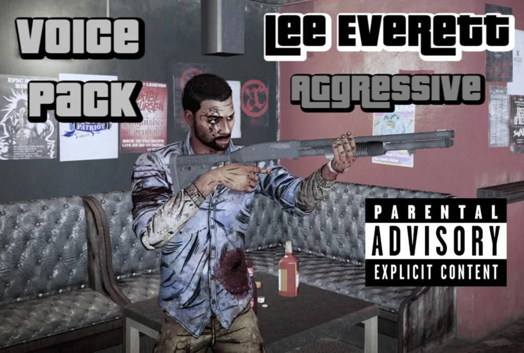 Lee Everett Aggressive Voice Pack V1.0