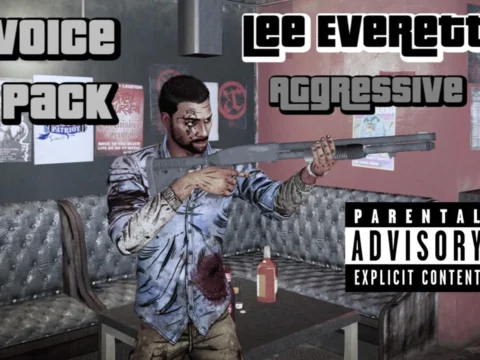 Lee Everett Aggressive Voice Pack V1.0