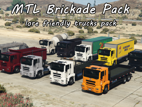 MTL Brickade Pack 10in1 [Add-On | Liveries | WIP] V3.0 FiveM/SP