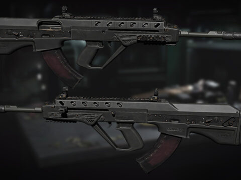 Malyuk AK Bullpup [Animated]