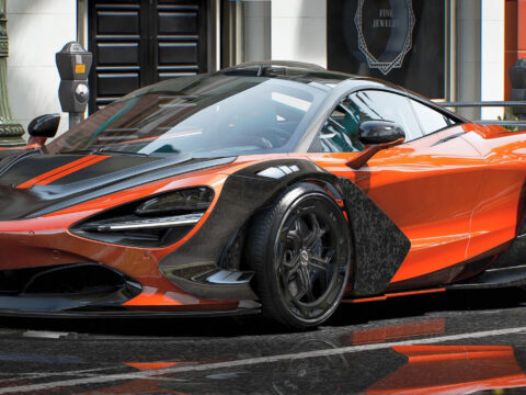 McLaren 720s Widebody Zacoe Mansory