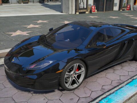 McLaren MP4 Drag