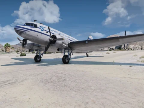 Mexicana de Aviacion Douglas DC-3A [C-47] XA-DUH V1.0