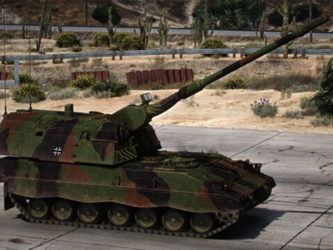 Panzerhaubitze 2000 Artillery [Add-On | LODs] V1.0