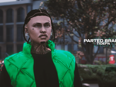 Parted Braids For MP Male 1.0