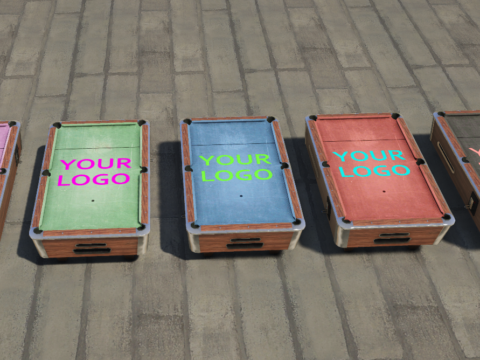 Pool Table Props