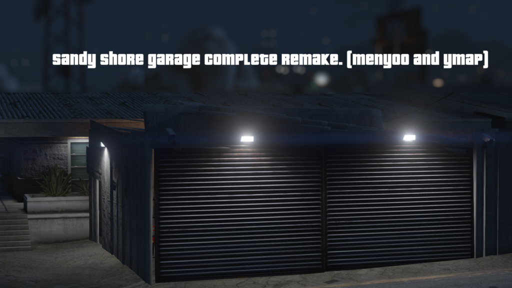 Sandy Shores police garage 2024 complete remake
