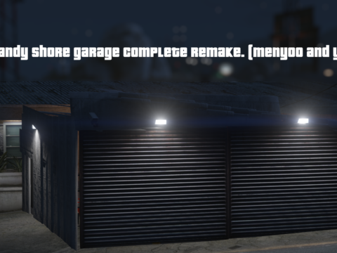 Sandy Shores police garage 2024 complete remake