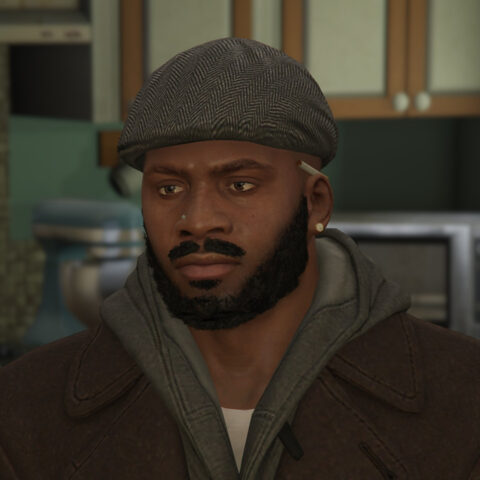 Franklin | Slim Beard V1.2 – GTA 5 mod