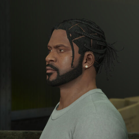 Franklin | Tied Up Braids V1.0 – GTA 5 mod