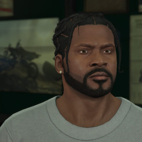 Franklin | Tied Up Braids V1.0 – GTA 5 mod