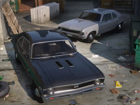 1969 Nova 4-Pack [Add-On | Template | LODs] V1.0
