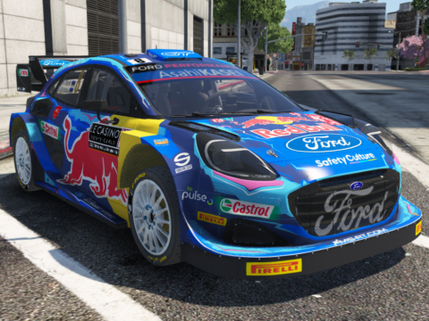 2022 Ford Puma WRC [ FiveM | Add-on ] V1.0
