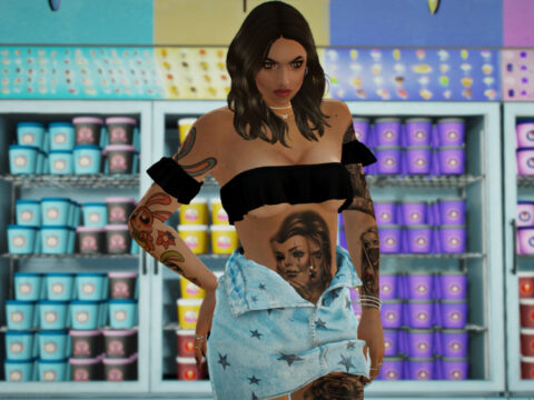 Amelia Top for MP Female