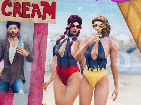 Angeline Swimsuit for MP Female 1.0