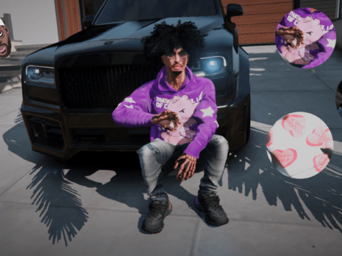 Awful Cough Syrup Hoodies MP/SP Male V1.0