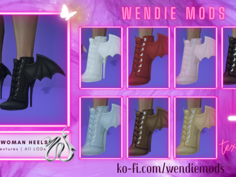 Batwoman Heels 1.0