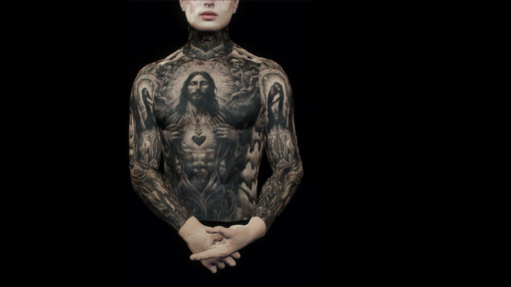 Christ Body Tattoo by Code Lab
