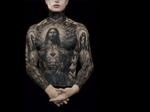 Christ Body Tattoo by Code Lab