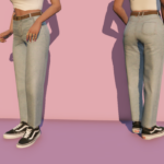 Cropped straight fit jeans for MP Female 1.02