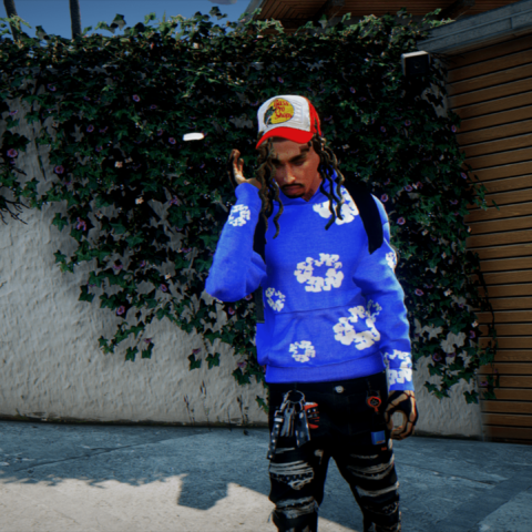 Denim Tears Hoodie for MP Male V1.0 – GTA 5 mod