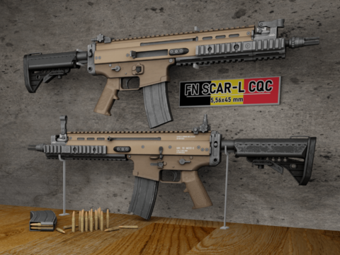 [RoN] FN SCAR-L CQC (2 Versions) V1.0