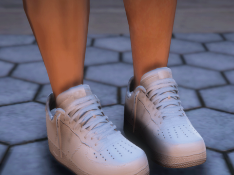 Fake Nike AF1'S For MP Characters V1.0