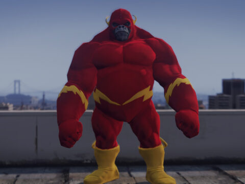 Flash Gorilla [Add-On Ped]