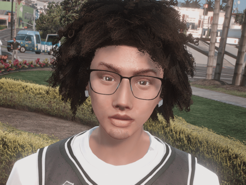 Frizzy Hair for MP Male 1.0